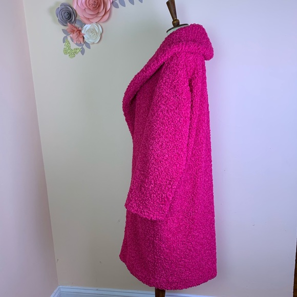 New! ALICE + OLIVIA Oversized Sherpa Teddy Coat - Picture 6 of 8